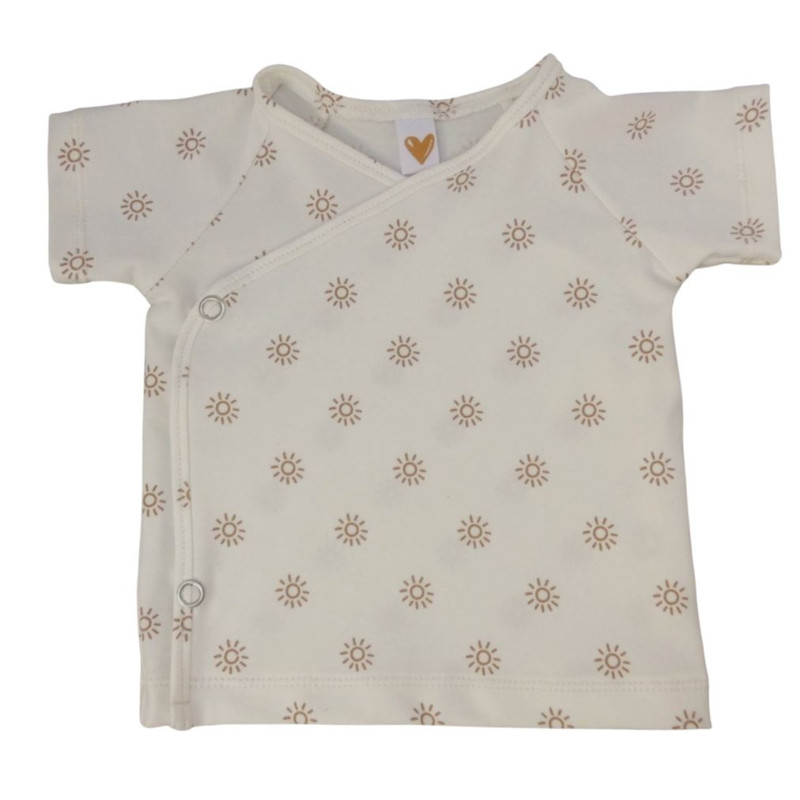 baby shirtje zon korte mouw