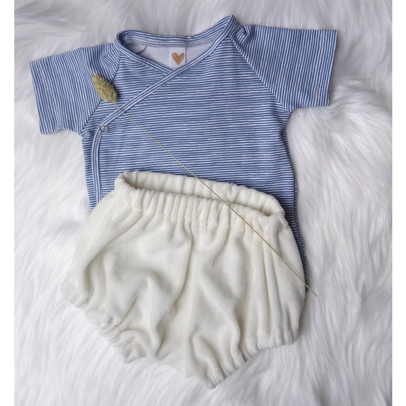 baby bloomer badstof ecru