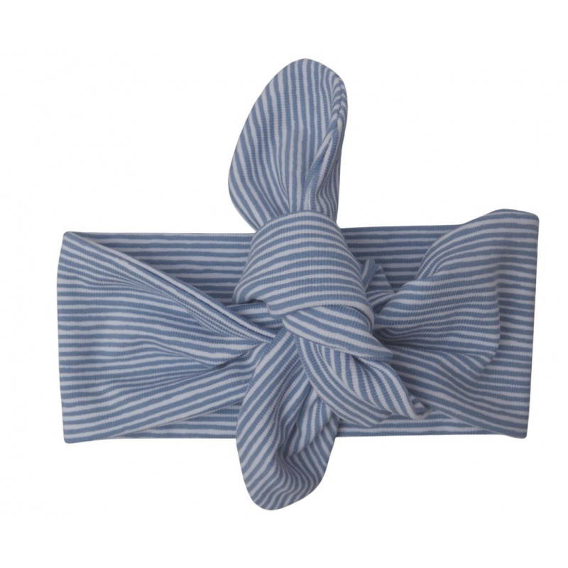 baby haarbandje streepjes blauw
