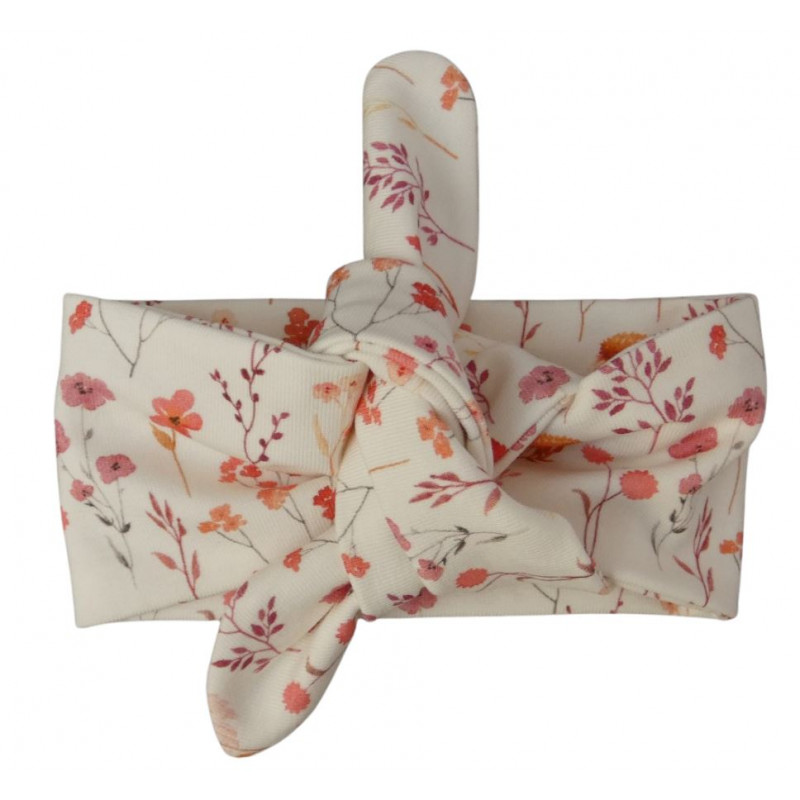 baby haarbandje roze bloemetjes