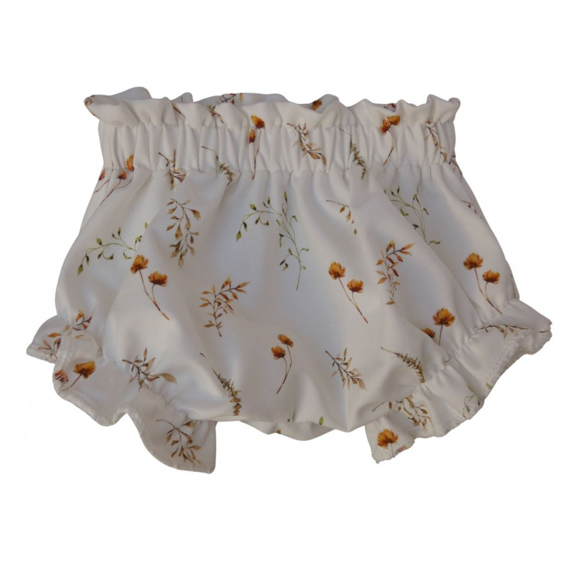 baby bloomer ruffle bloemetjes