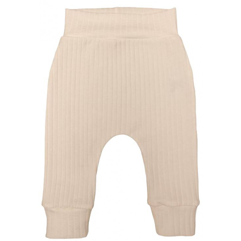 babybroekje brede rib ecru