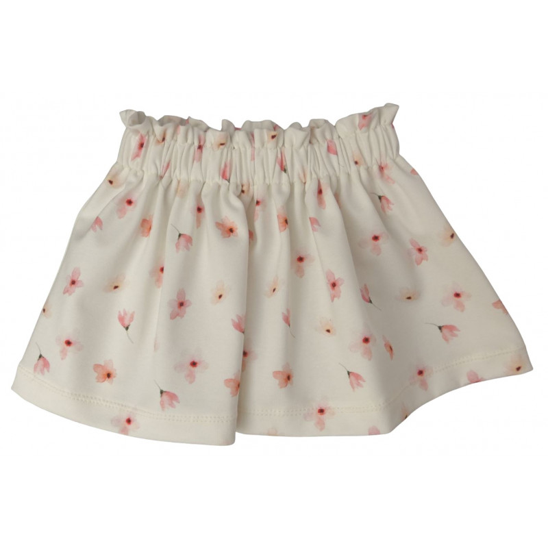 baby rokje met roze bloemetjes