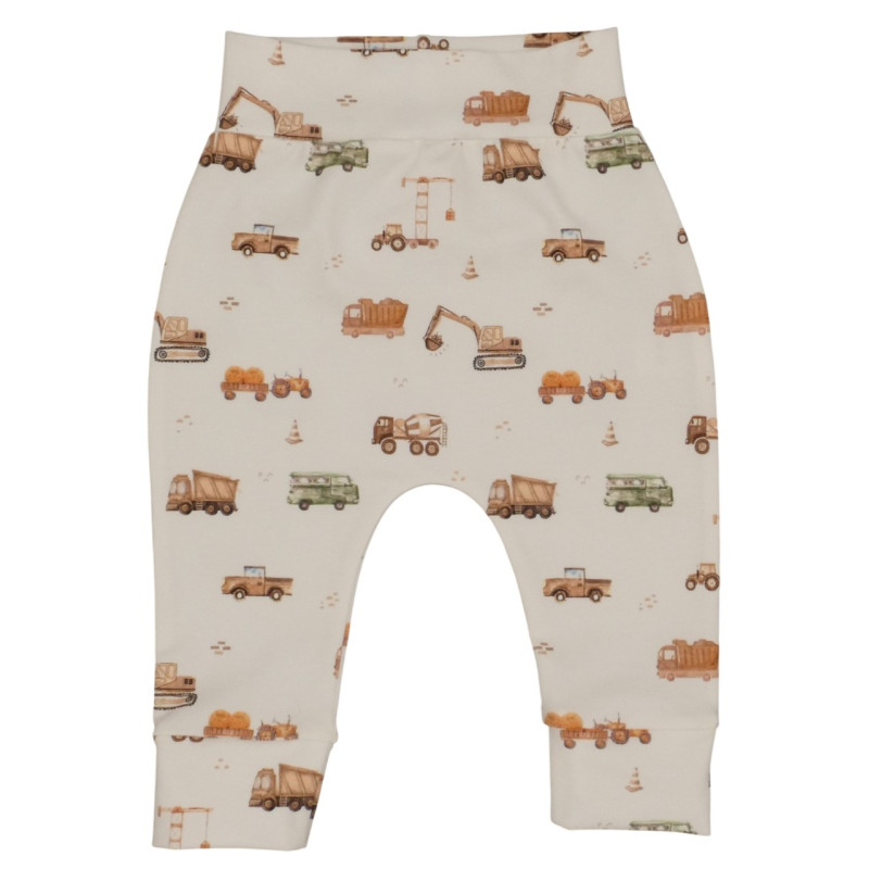 Newborn broekje met kleine autootjes