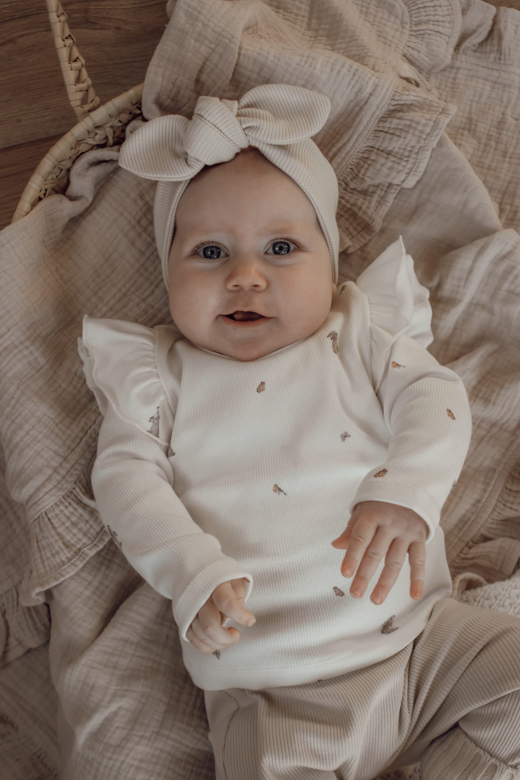 Newborn longsleeve met kleine diertjes