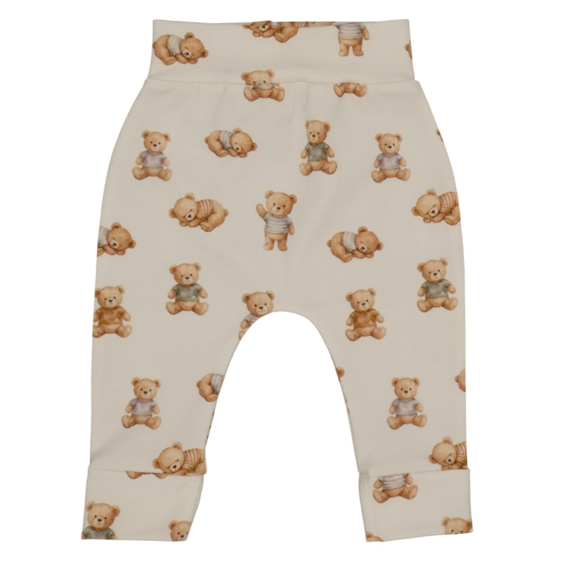 newborn broekje met kleine beertjes