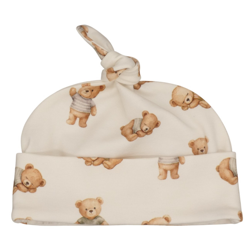 newborn mutsje met kleine beertjes