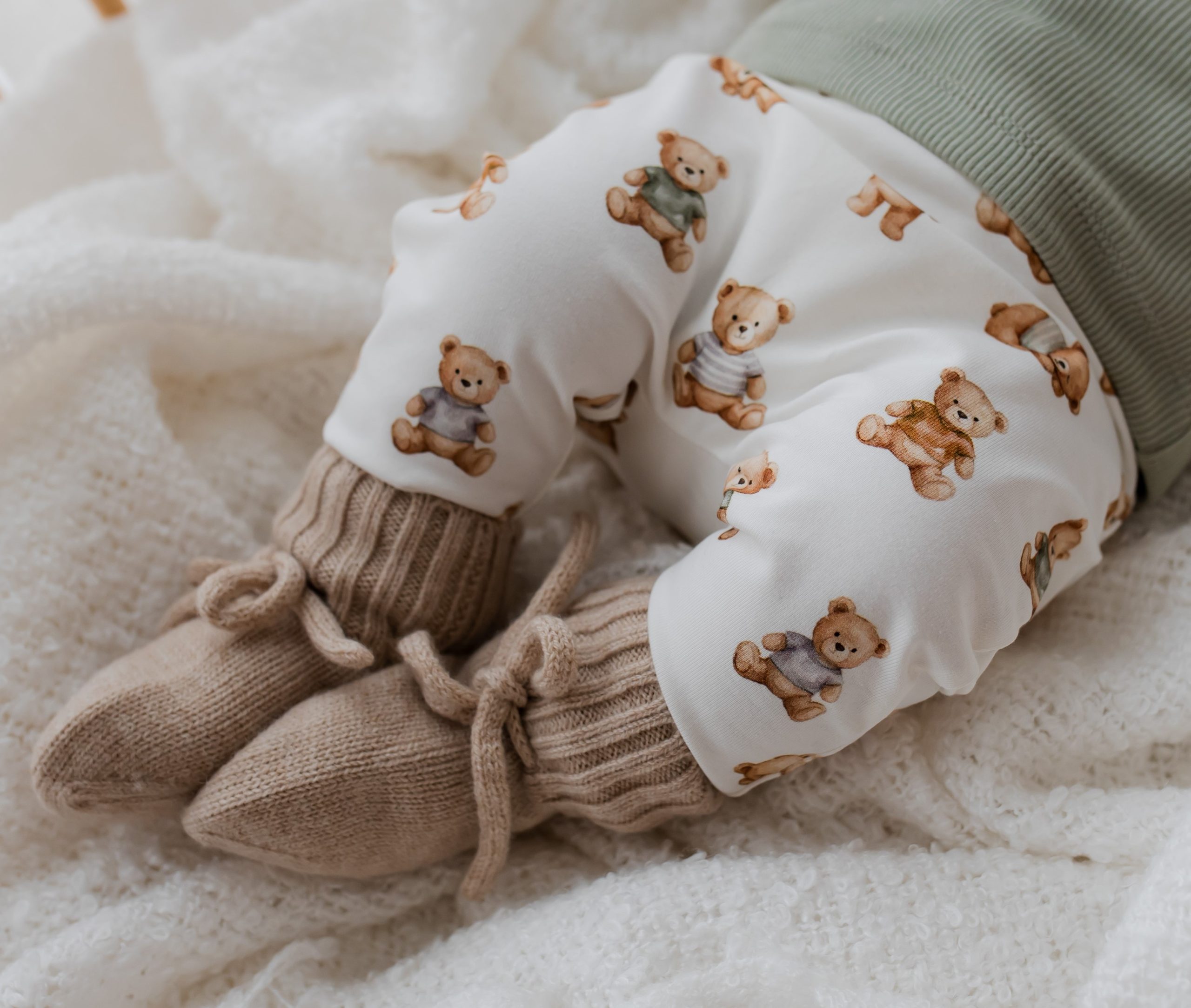 Newborn babybroekje beertjes