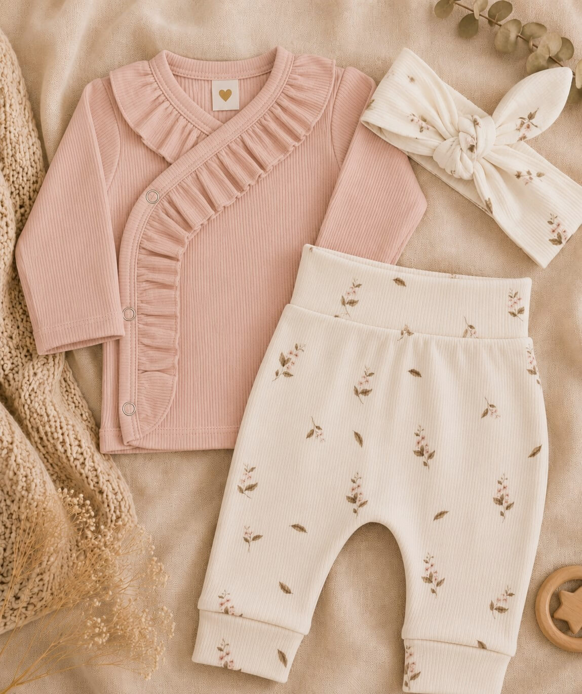 Babysetje roosje