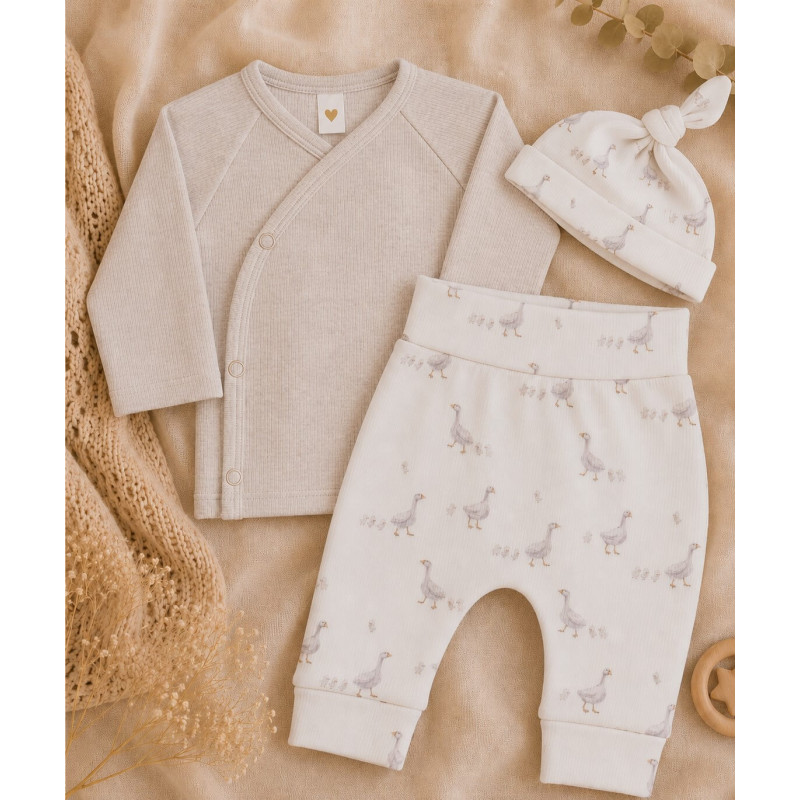 3-delig babysetje - gansjes